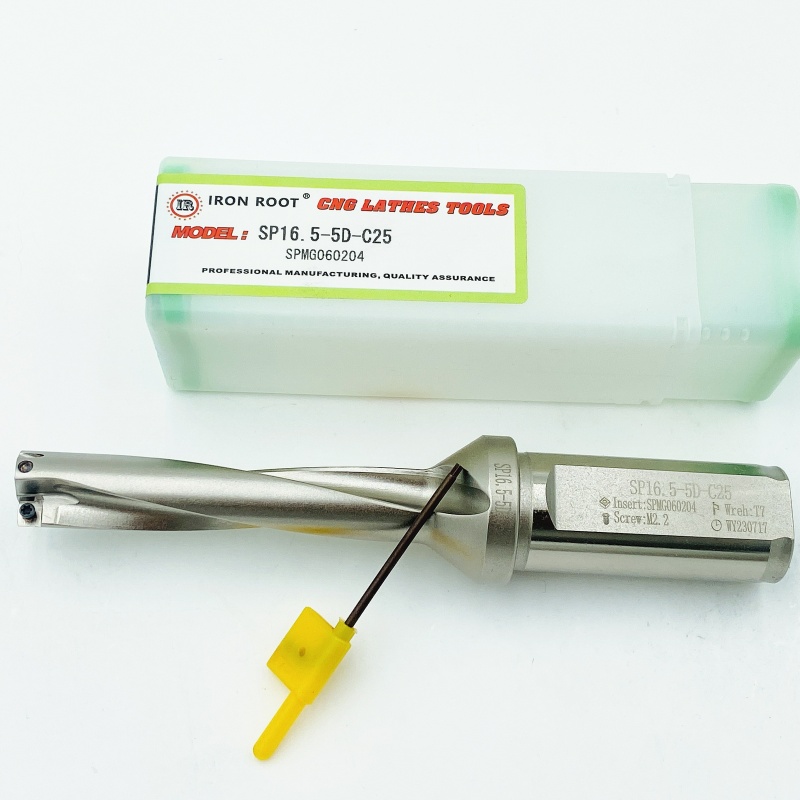 High Quality SP Series U Drill, Indexable U Drill, Depth 5D, 12mm-30mm, Drilling Tool Suitable for Lathe