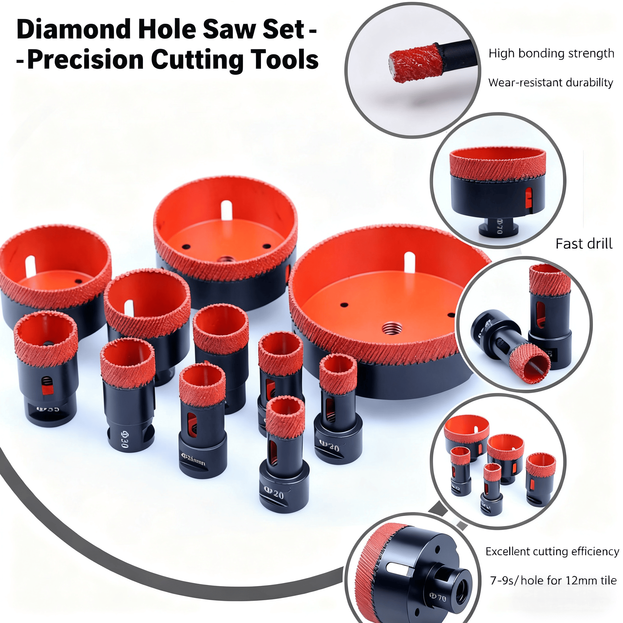 Laser Welding Diamond Drill Bit