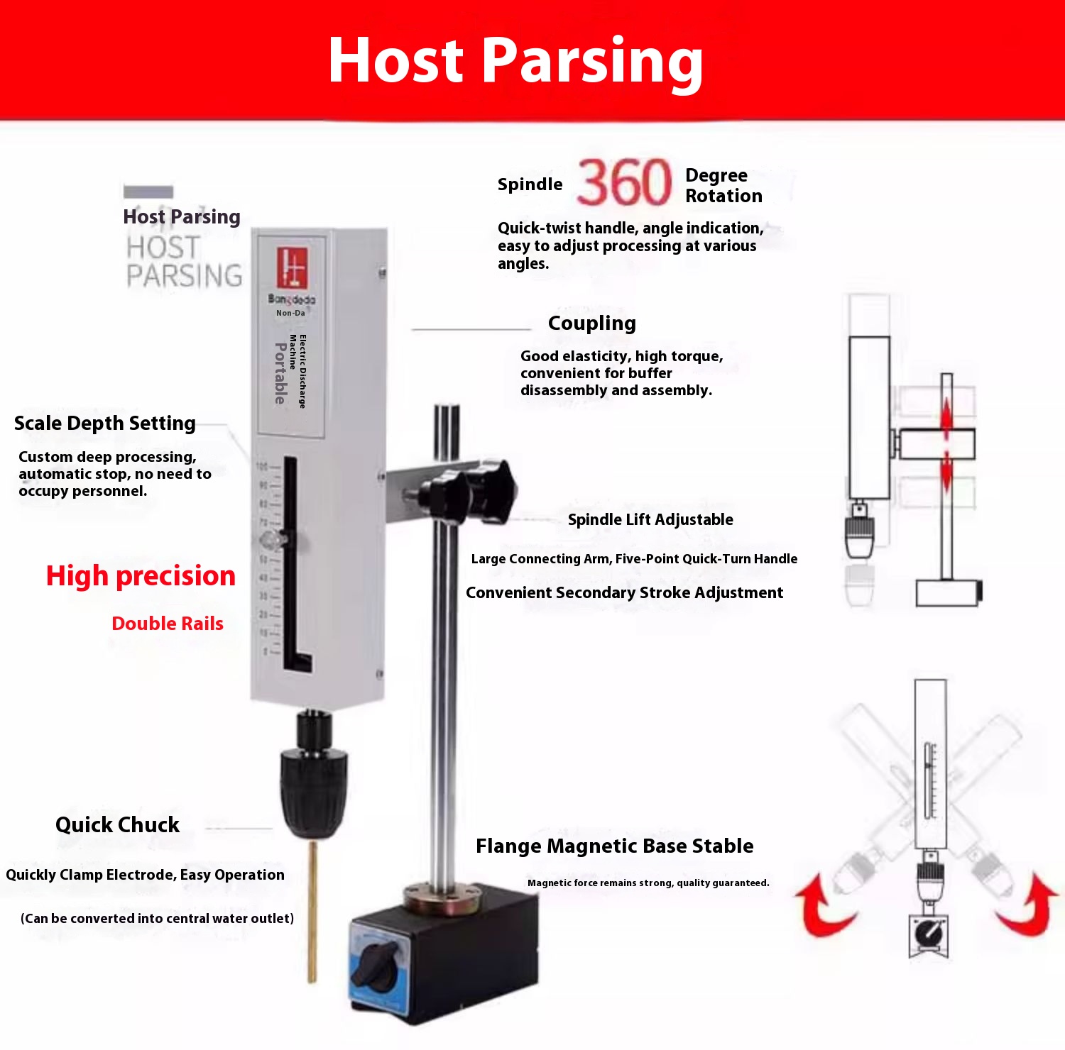 Portable EDM Tap Burner Detail 10