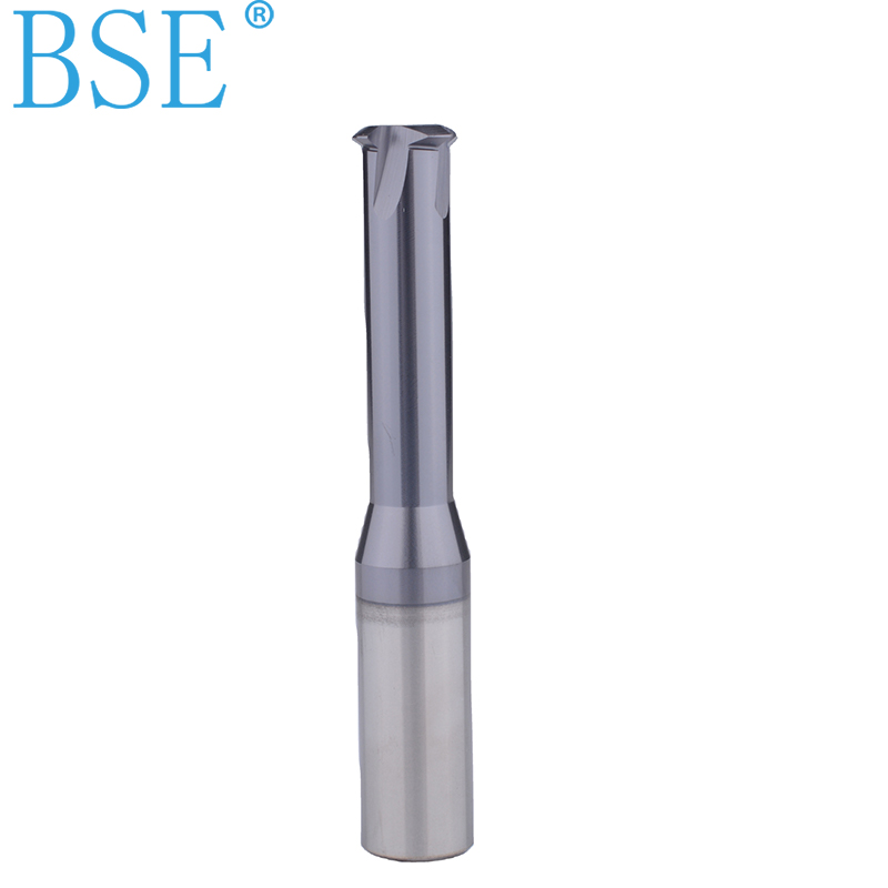 BSE Metric Single Flute Solid Carbide Thread Milling Cutter M5 M6 Thread Mill Vs Tap