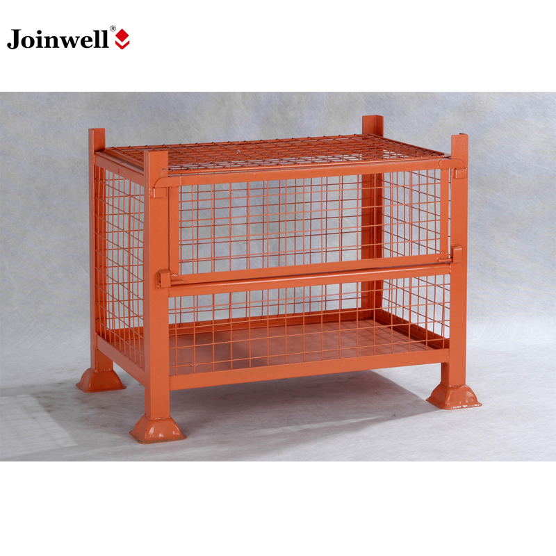 Metal Storage Stillage Wire Mesh Cage for Warehouse Transport