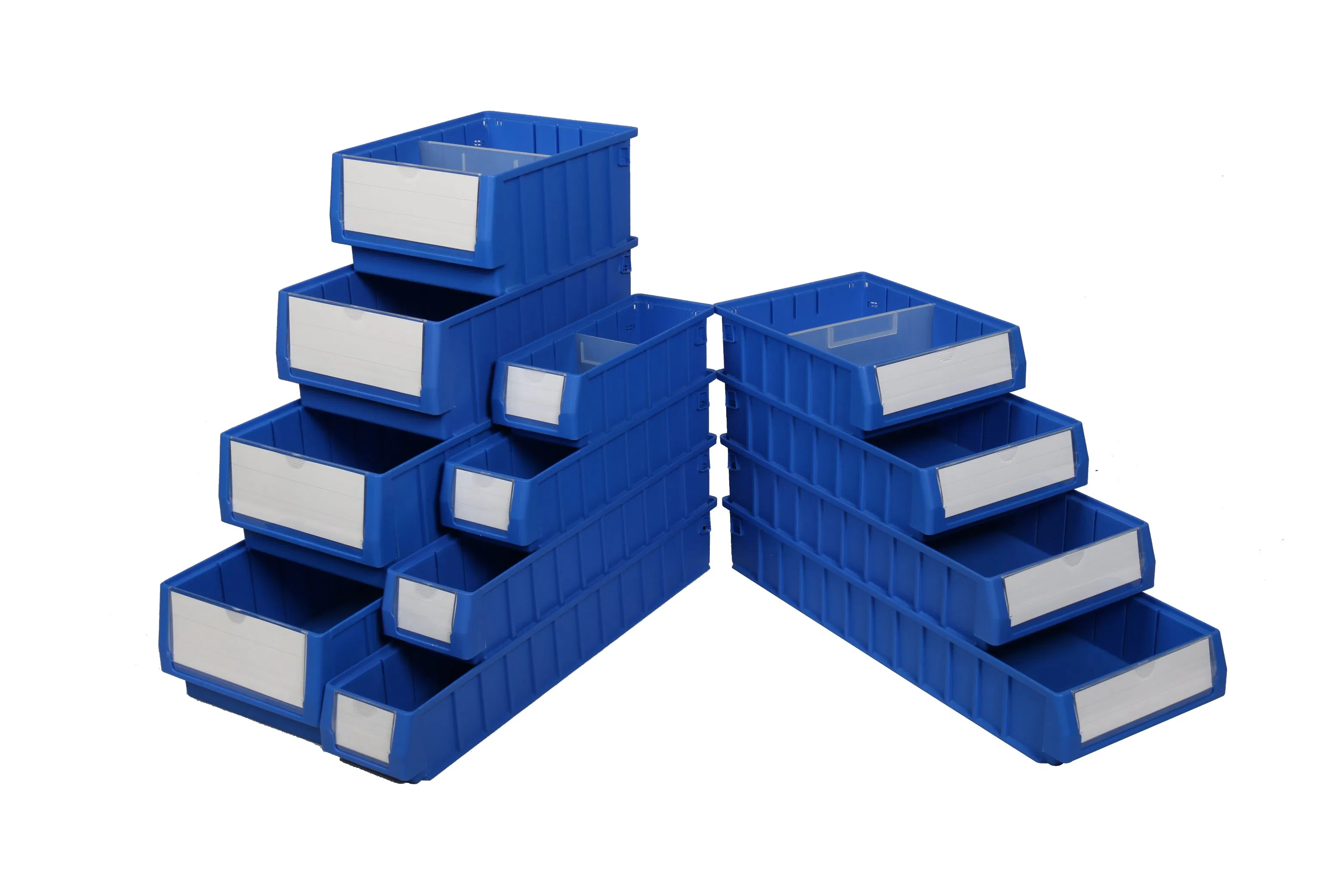 Industrial Warehouse Plastic Plastic Storage Shelf Bins for Rack and Tool Cabinet