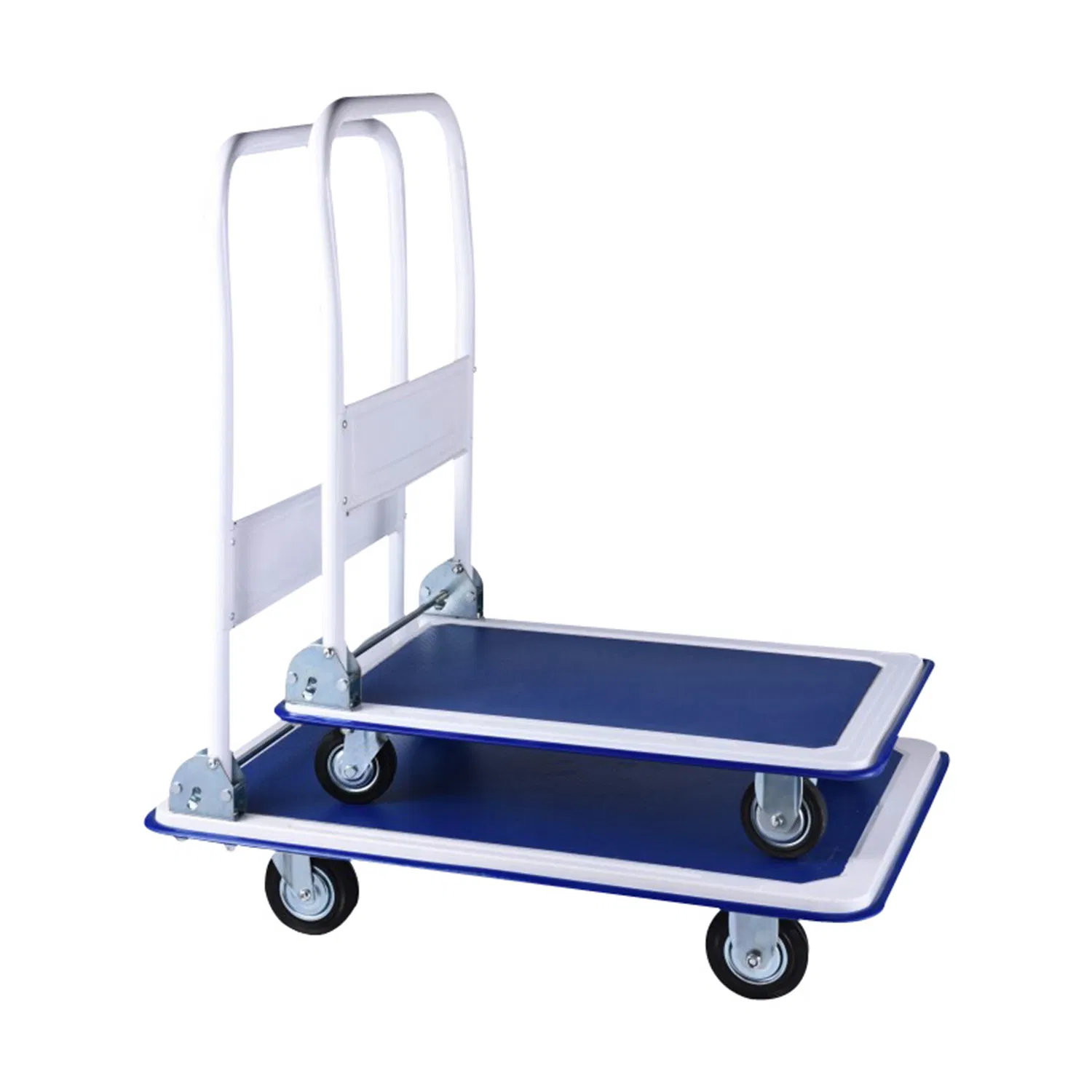 Silent Trolley Logistics Transporter Pulling Cargo Plastic Thickened Trolley