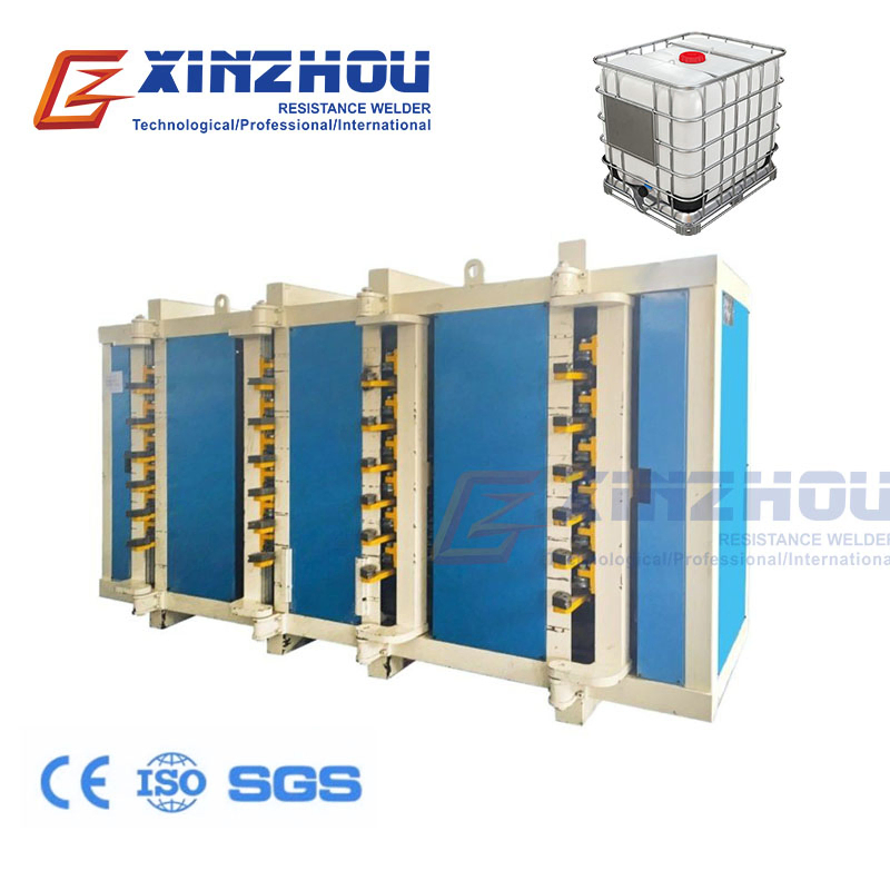 Xinzhou 1200 Liter Plastic IBC Tank Durable Foldable Intermediate Bulk Palllet Container for Water and Chemical Liquids Storage