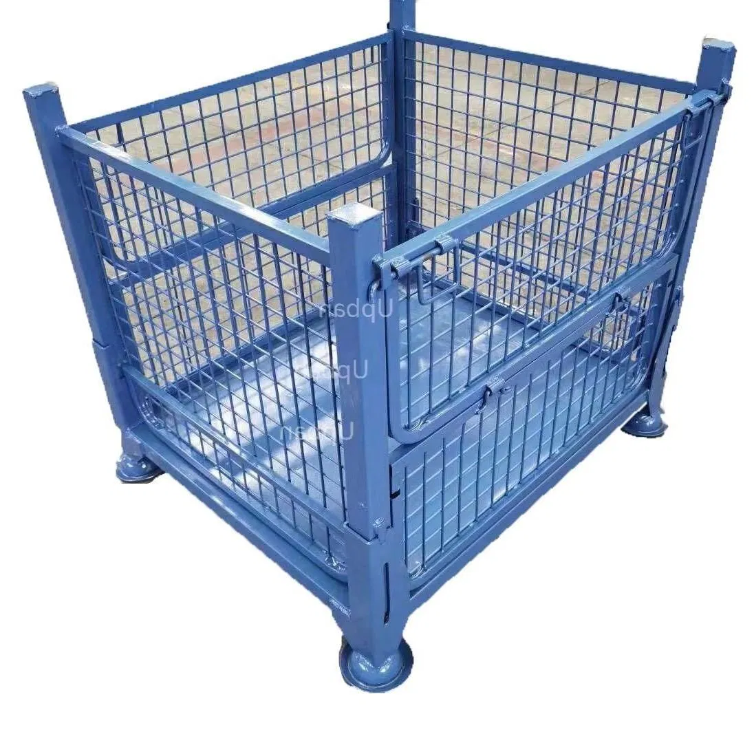 Warehouse &amp; Super Shop Storage Cage – Foldable Steel Wire Design