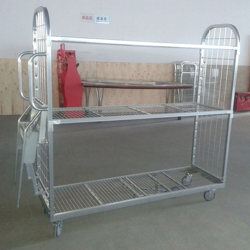 Heavy Duty Hand Truck Warehouse Platform Picking Trolley