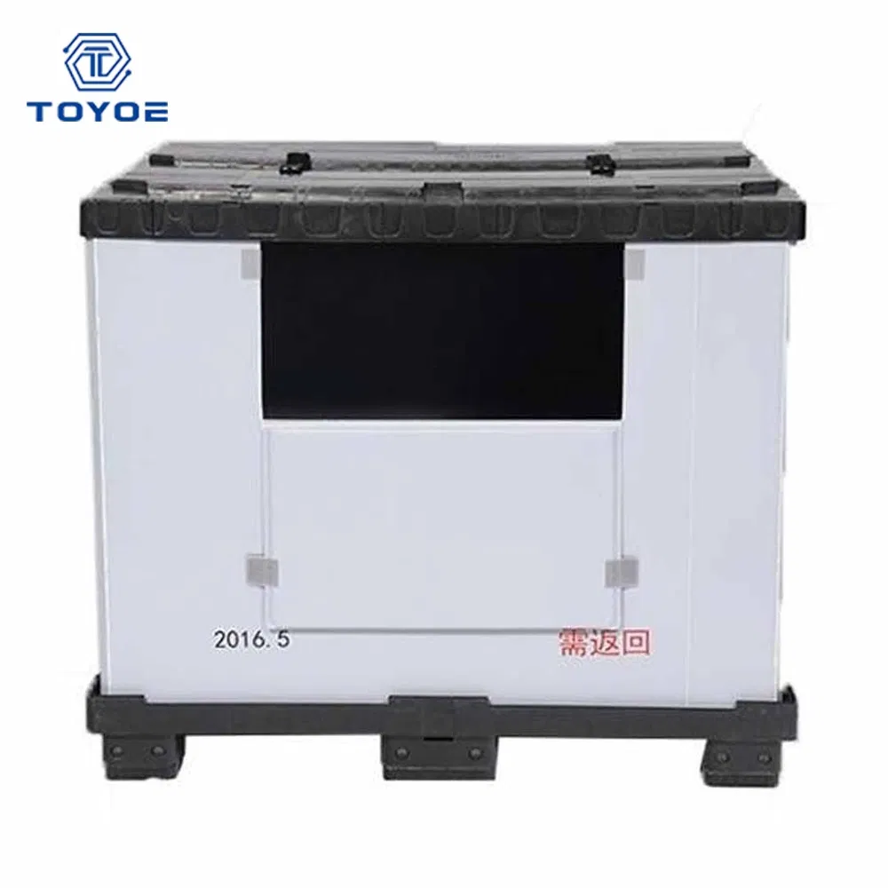 Factory Direct Sales of Foldable Plastic Crate Plastic Product Storage Bin for Packaging and Transportation of Auto Parts