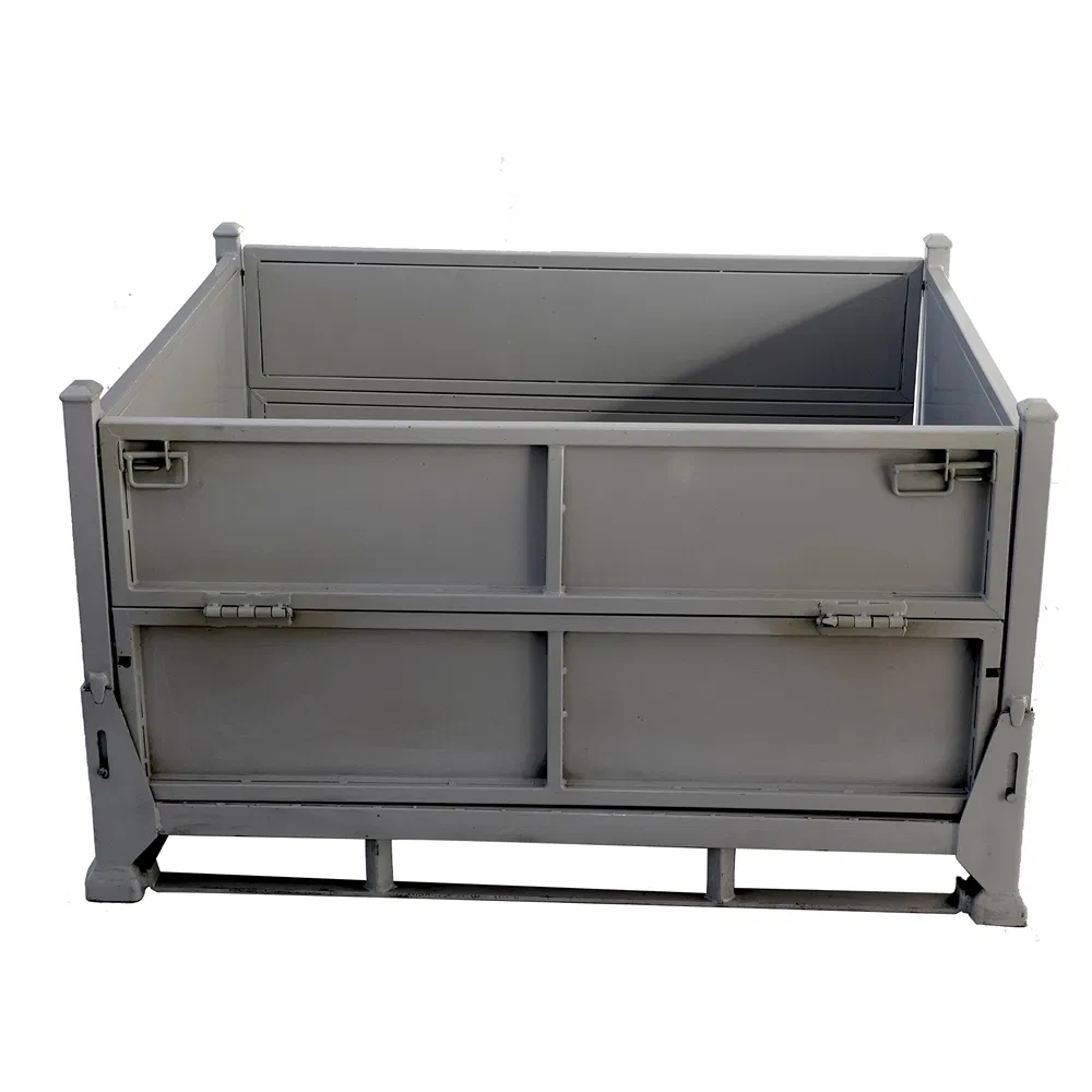 Durable Metal Storage Cage with Wheels for Easy Transport
