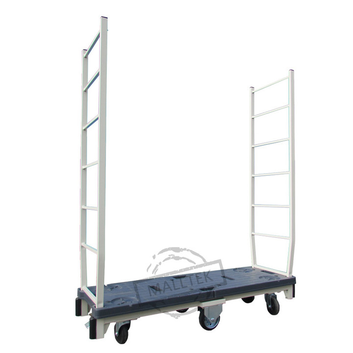 Heavy Duty Steel Order Picking Cart Logistics U-Boat Trolley with 6 Wheels