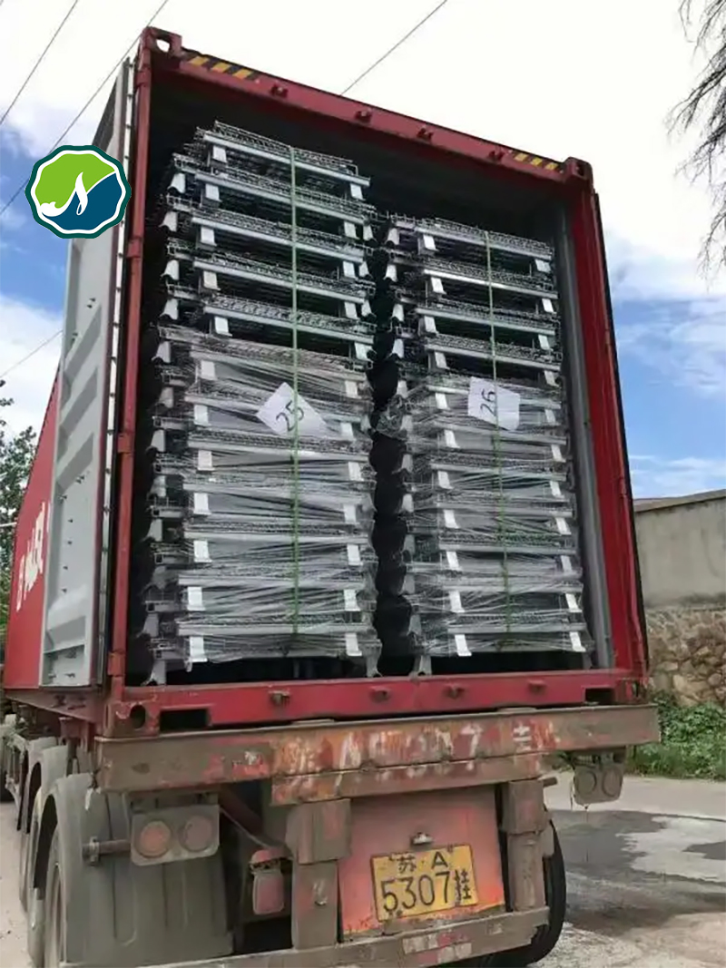 Foldable Metal Turnover Box and Stackable Wire Mesh Pallet Box Wire Mesh