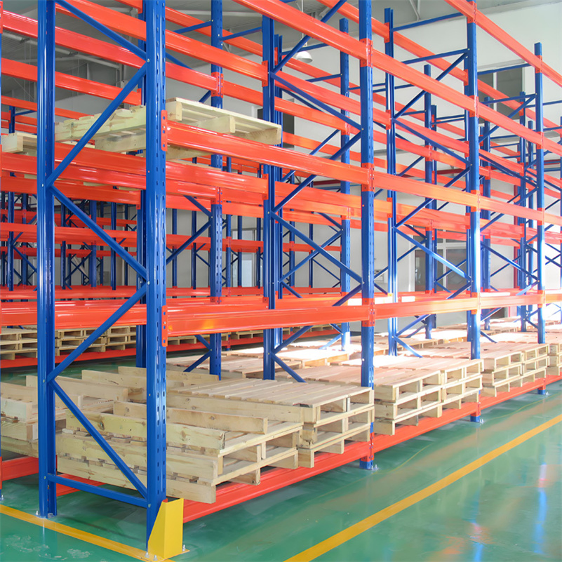 Durable Industrial Shelving Pallet Racking with Robust Frame for Heavy Items Storage