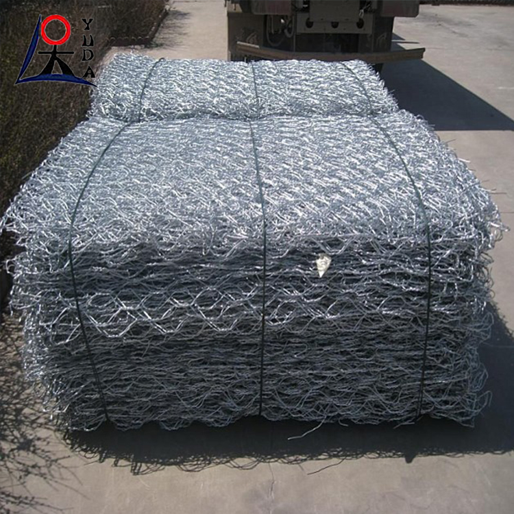 Gabion Iron Wire Stone Cage Galvanized Weldeded Gabion Box