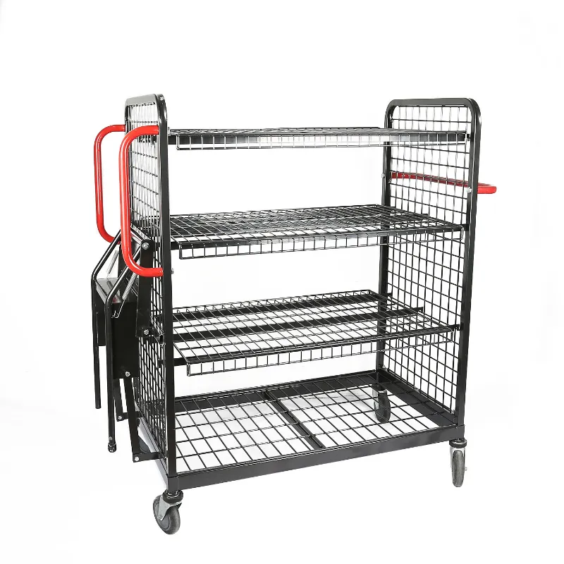 Folding Laundry Picking Trolley