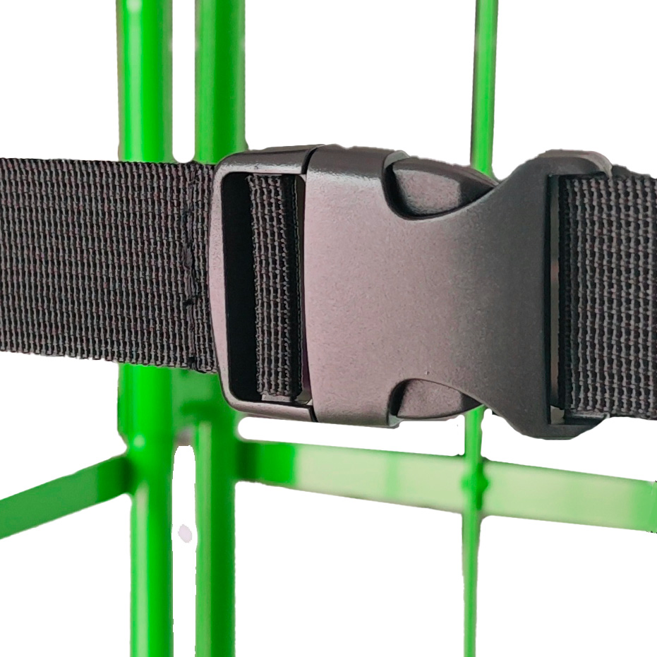 Roll Cage Container with Grid Rolling Tape Sorting Steel Trolley