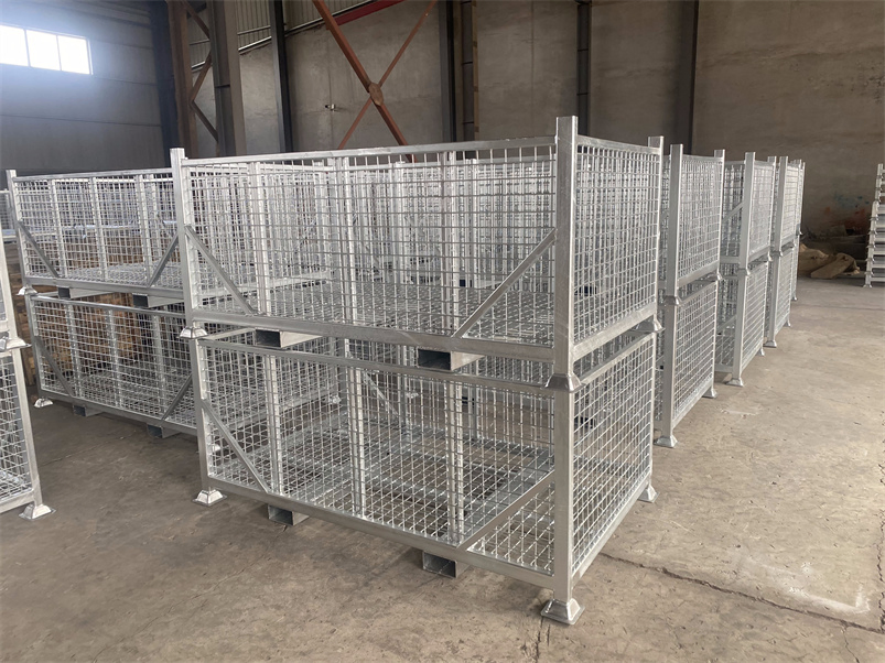 Warehouse Storage Stacking Metal Steel Truck Tyre Stillages for Sale