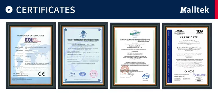 Steel Wire Folding Rolling Trolley Tool Cart 6