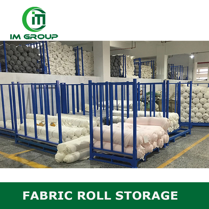 Wholesale 1200kg Carrying Capacity Foldable Metal Storage Stackable Steel Textile Stillage