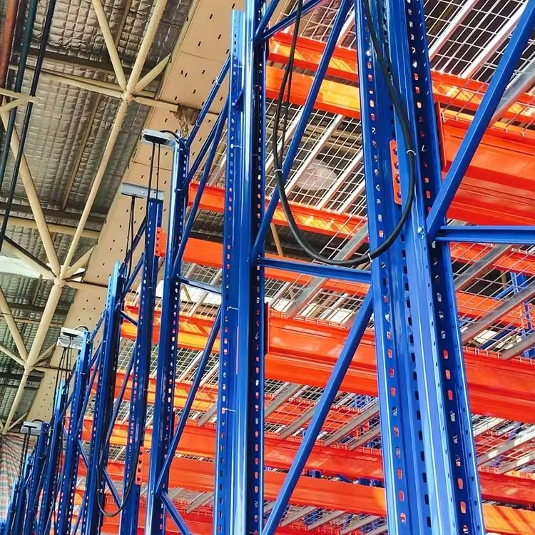 Automatic Pallet Rack Mobile Racking System for Warehouse Storage