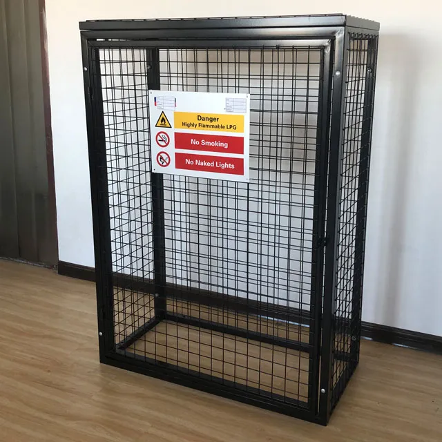 Gas Cylinder Bottle Storage Cage
