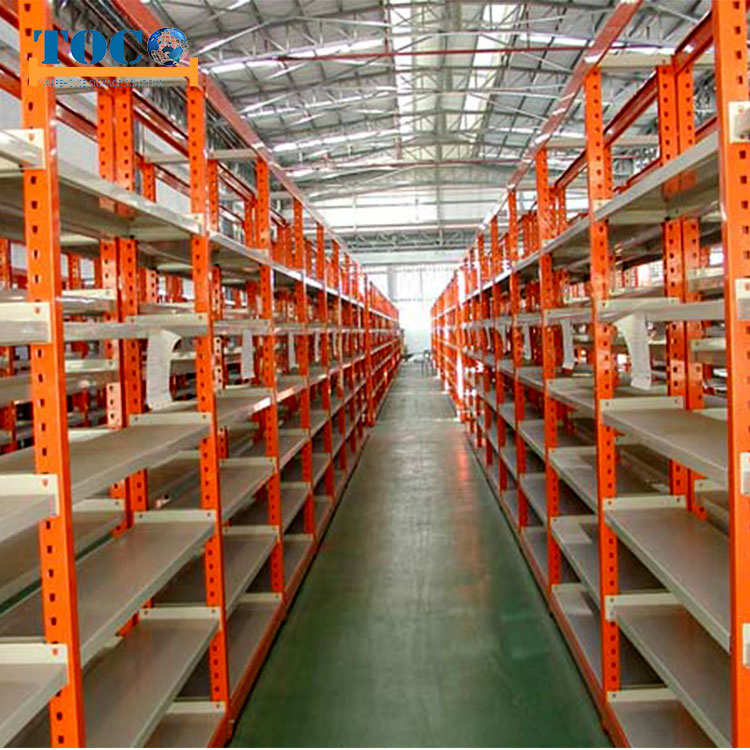 Boltless Metal Roof Mezzanine Outdoor Rivet Rack Storage Racking System