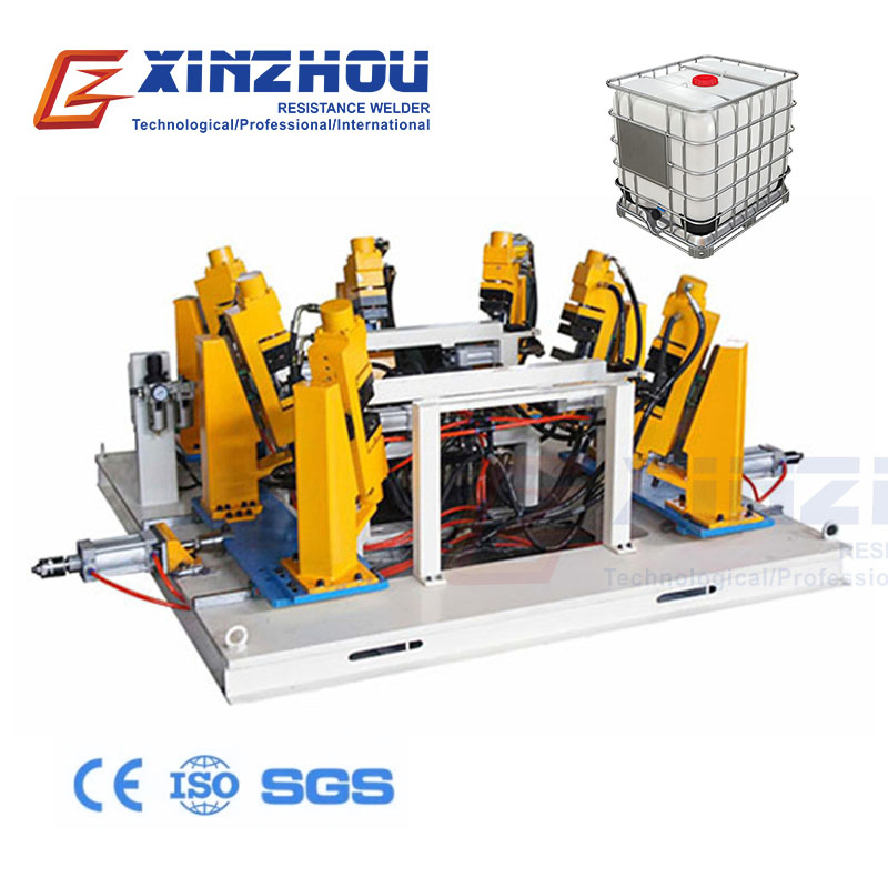 Xinzhou 1200 Liter Plastic IBC Tank Durable Foldable Intermediate Bulk Palllet Container for Water and Chemical Liquids Storage