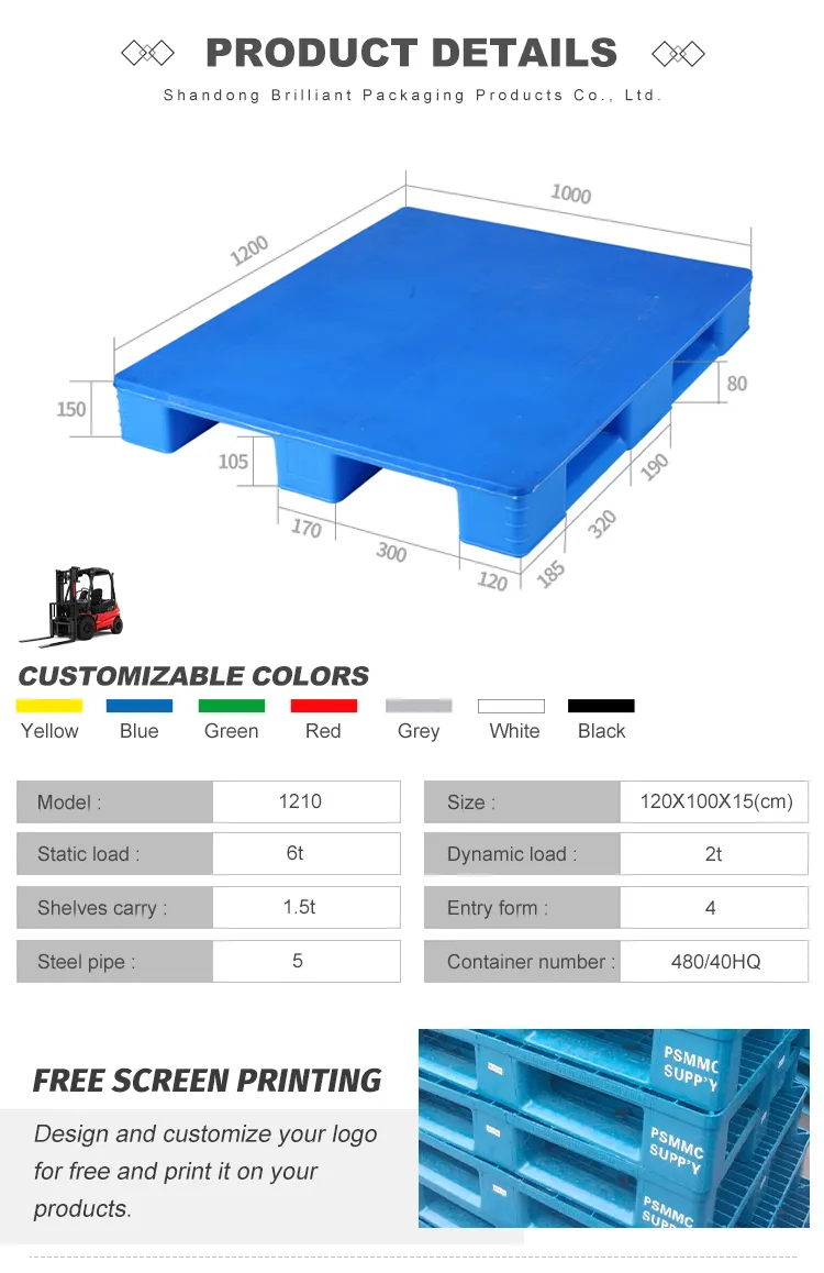 Plastic Pallet Detail 3
