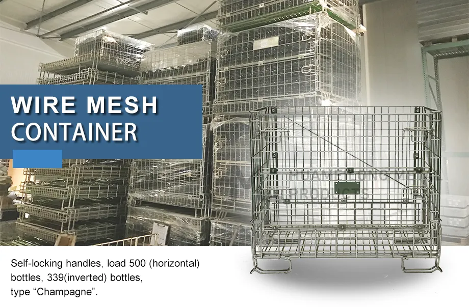 Portable Wire Mesh Cage Details