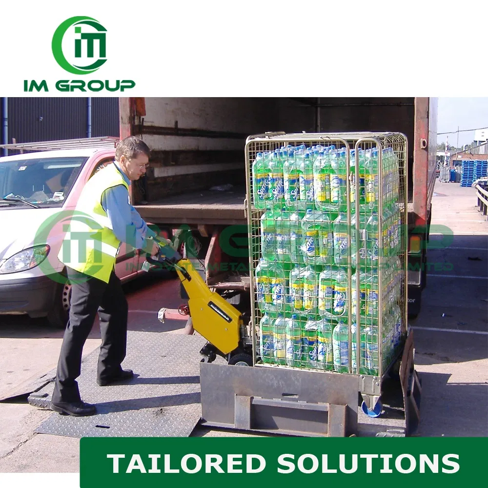 Hot Sale Steel Logistics Cart Roll Cage/ Roll Containers/Trolley with Doors