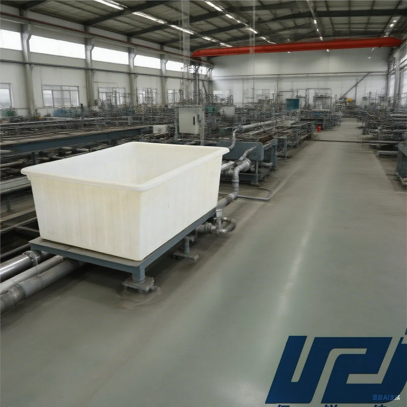 PE Material Food Container Stool Container Plastic Square Container with Stackable Design Is Convenient for Logistics Transportation