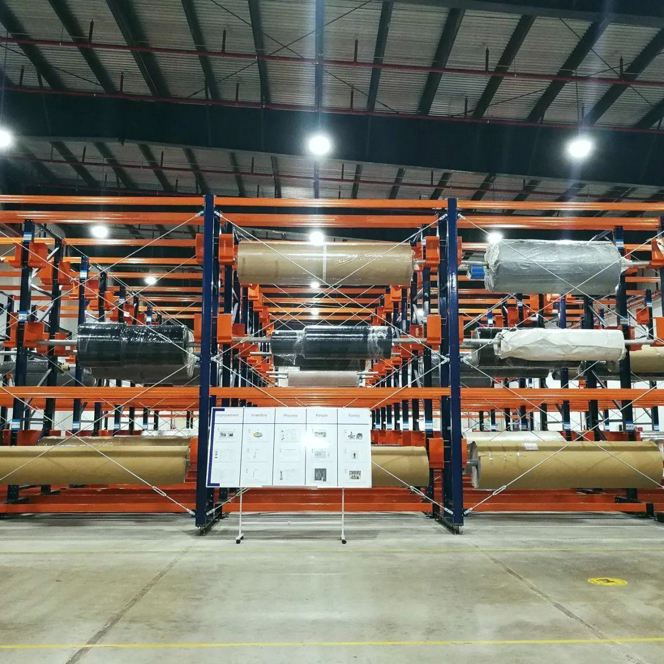 Huayide Factory Direct Sales Mobile Pallet Rack Warehouse Rack System for Warehouse Storage