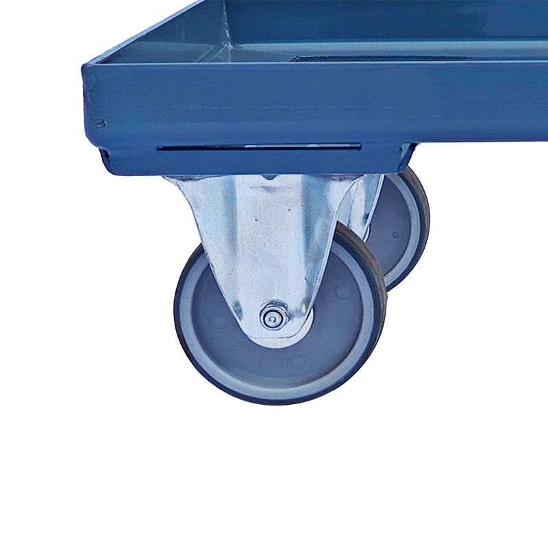 Heavy Duty Logistics Transport Cart Metal Warehouse Base Plate Dolly