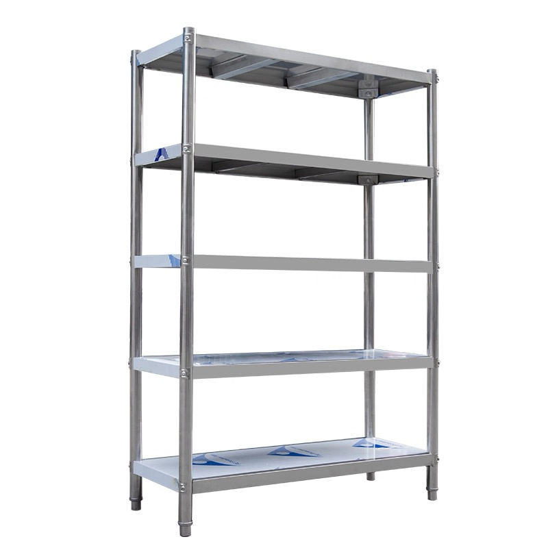 Heavy-Duty Stainless Steel Shelving Units for Industrial Use