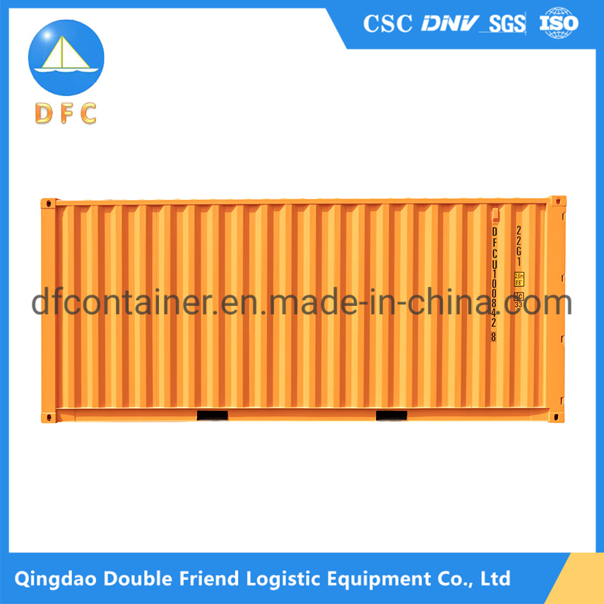 OEM Quality ISO Standard Shipping Container 20 FT Stackable Storage Dry Container