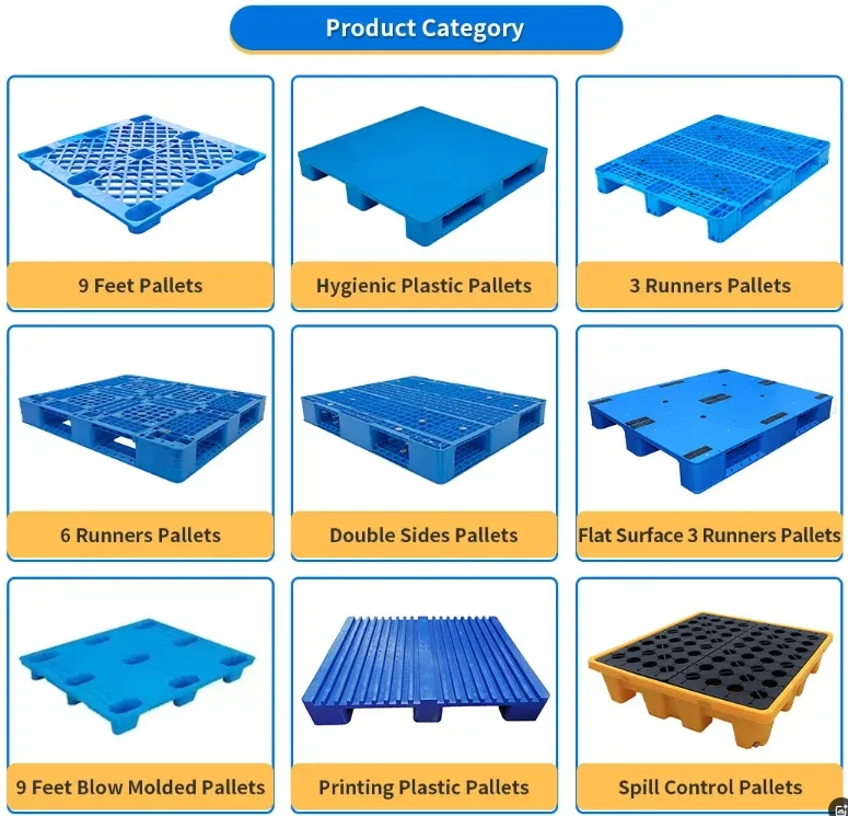 Plastic Pallets Warehouse Turnover