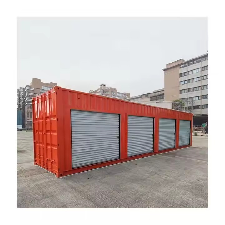 New 20FT 40FT Side Open Container Shipping Container Csc Certified 20-Foot 40-Foot Rolling Door Curtain