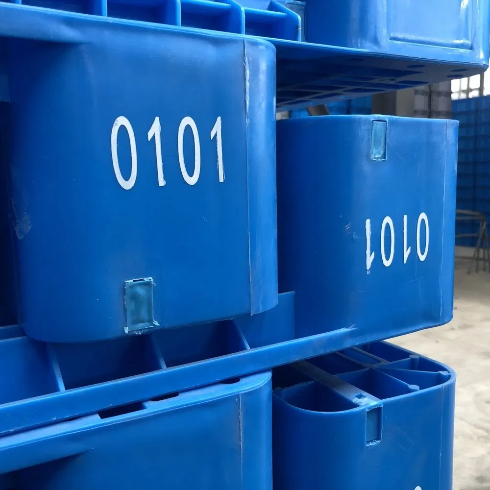 Not Easily Broken Heavy Duty Plastic Block Pallet for Cargo Turnover