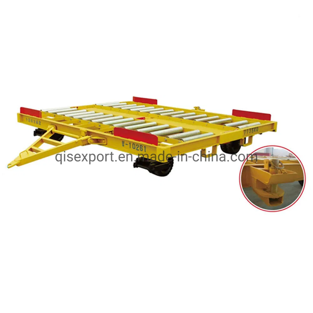 Aviation Airport Aircraft Luggage Baggage Transport Trailer Container Pallet Dolly