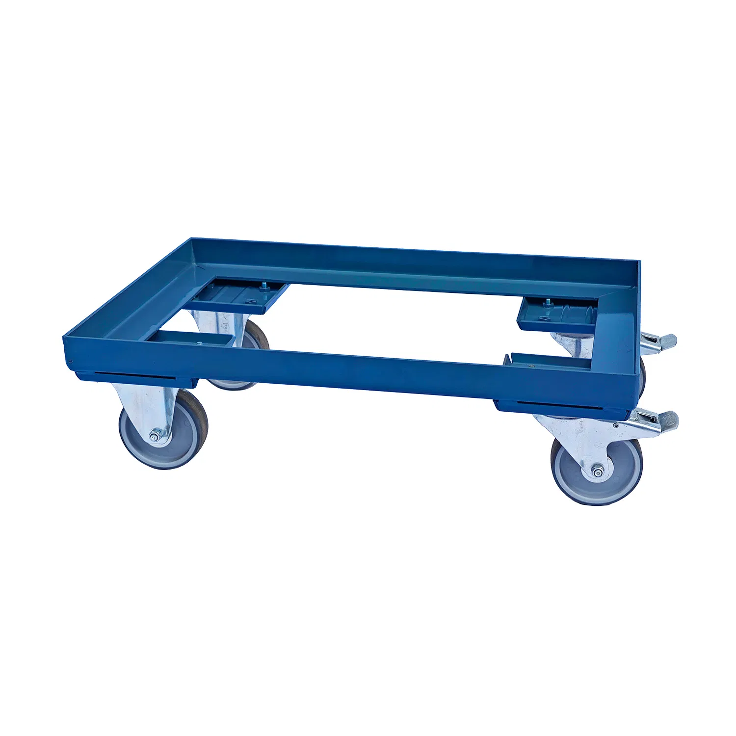 Heavy Duty Logistics Transport Cart Metal Warehouse Base Plate Dolly