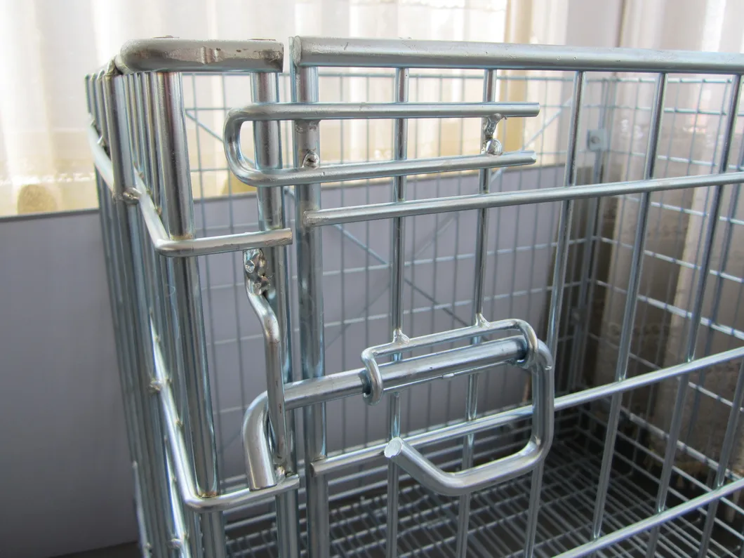 Folded Stacking Cage Usage