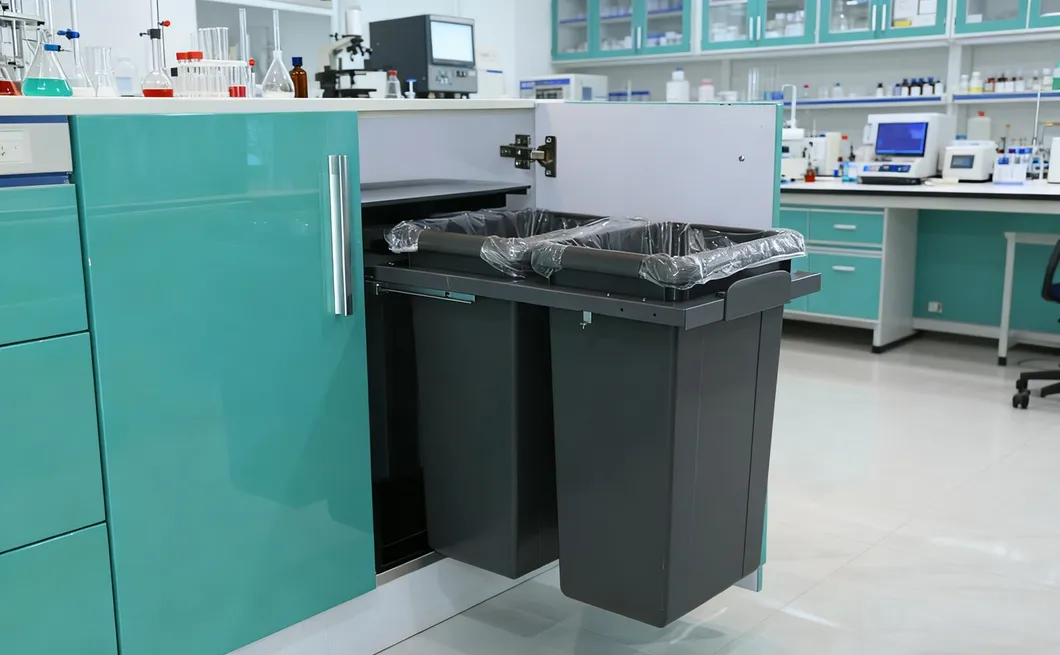 Hidden Built-in Waste Bin