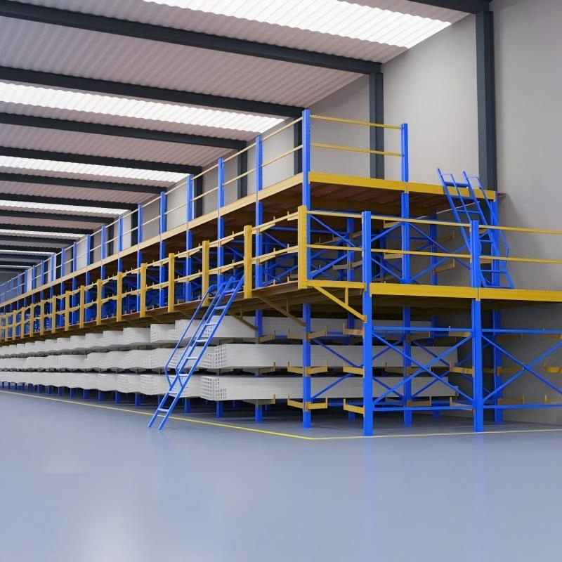Mobile Telescopic Cantilever Rack — Automated Sheet Metal Storage System