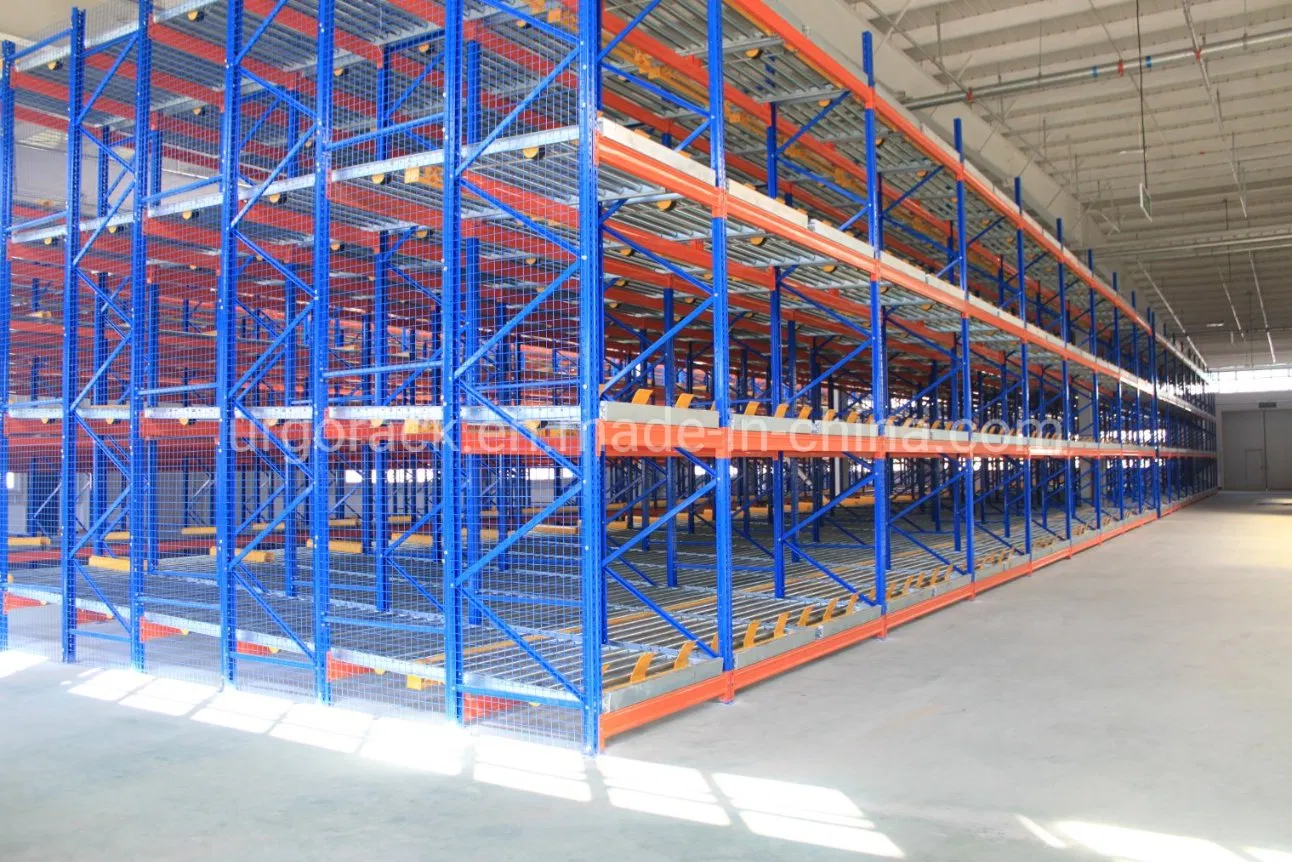 Adjustable Selective Warehouse Storage Heavy Duty Gravity Pallet Racking