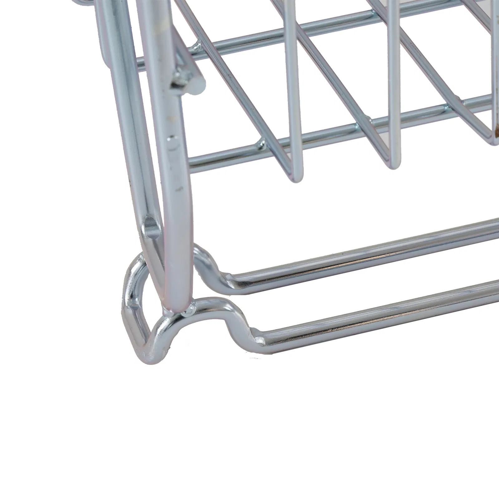 Customizable Stackable Galvanized Pet Preform Wire Mesh Containers for Warehouse Storage