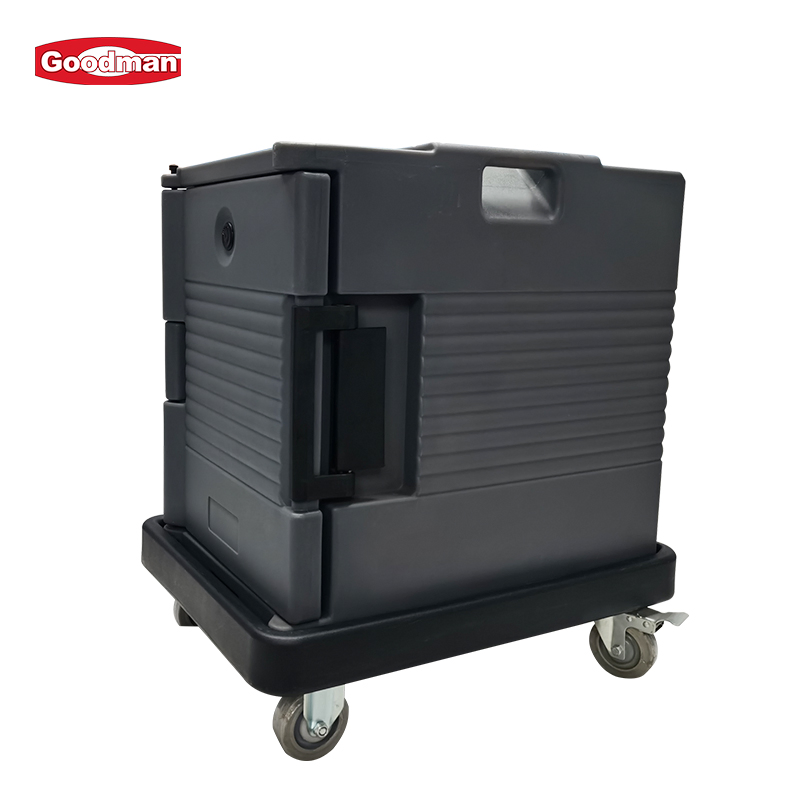 Catering Equipment Insulated Food Warmer Container Transport Dolly Plastic Insulated Food Pan Carrier Dolly
