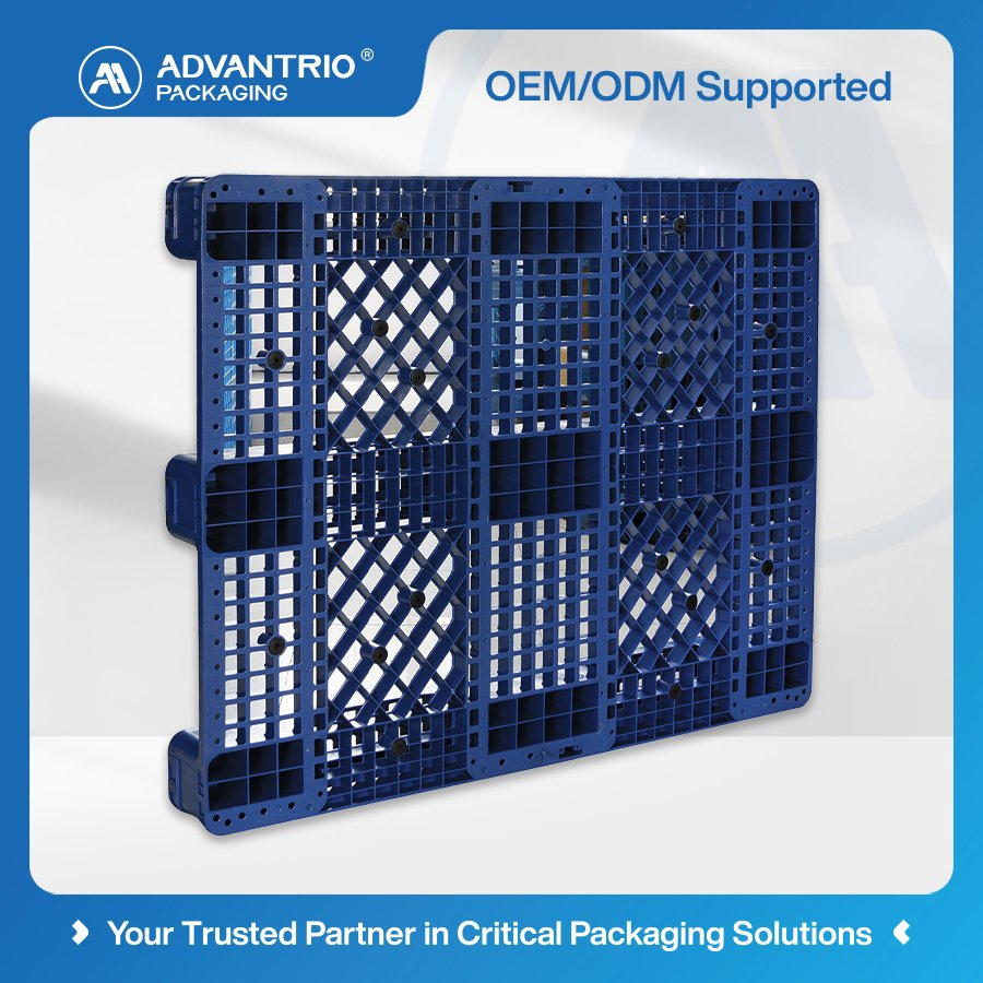 Plastic Storage Pallet for Automated Warehouse Plastic Base Pallet for Logistics Turnover