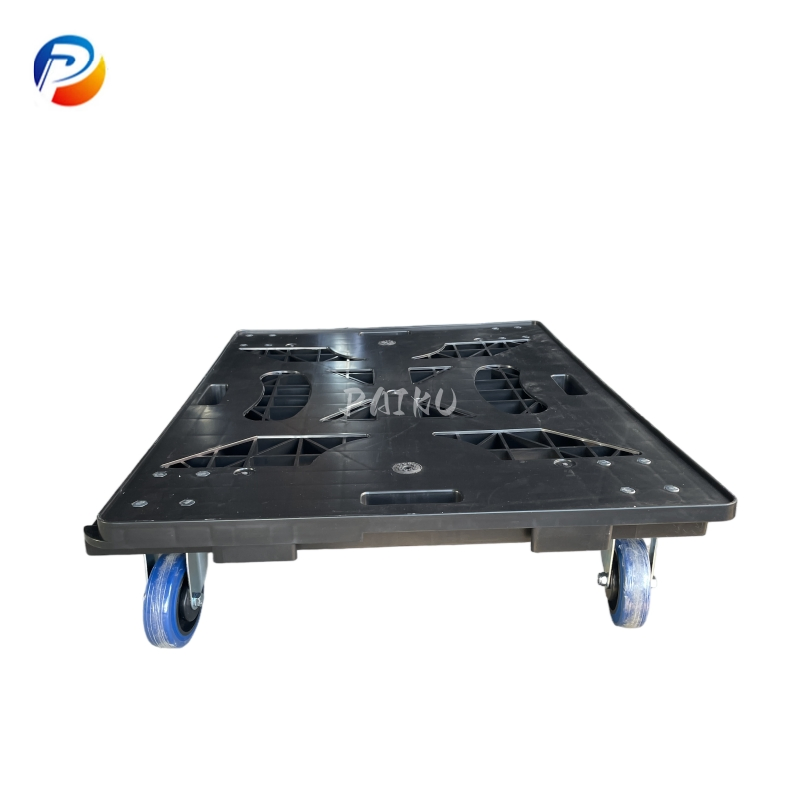 New PP Material 175kg/200kg Hand Platfrom Trolley Cart Lightweight for Warehouse Logistics Use