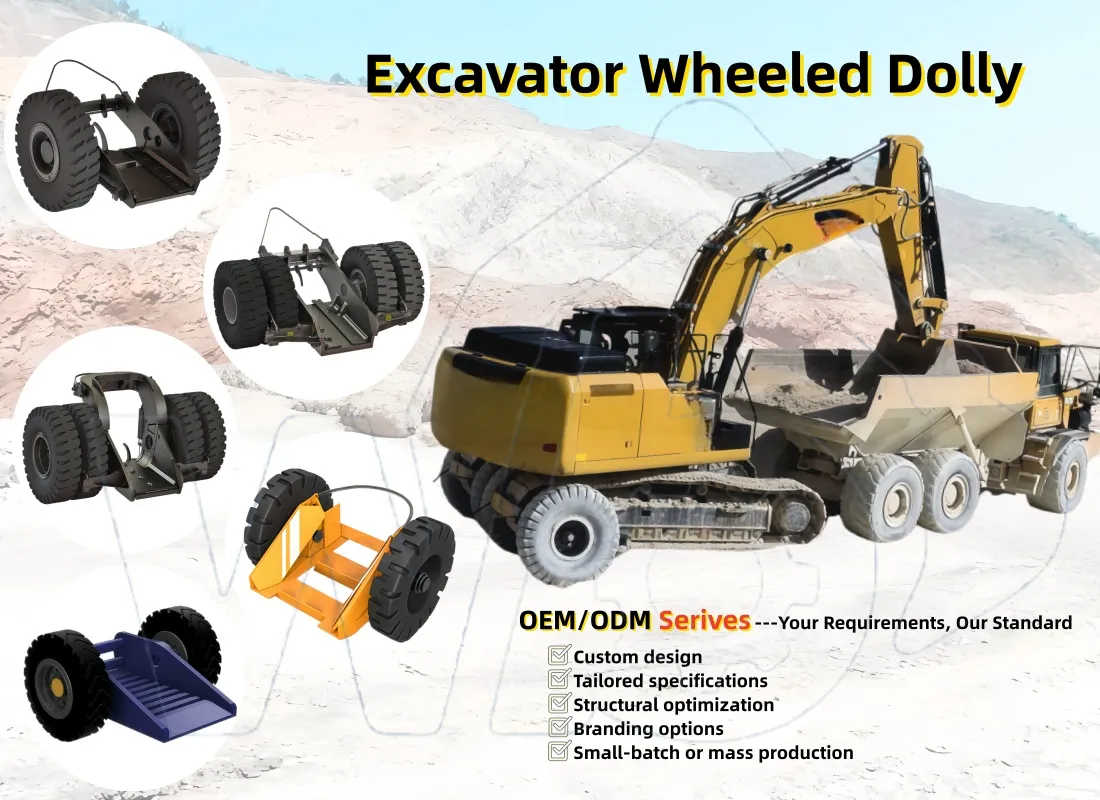 Excavator Wheeled Dolly