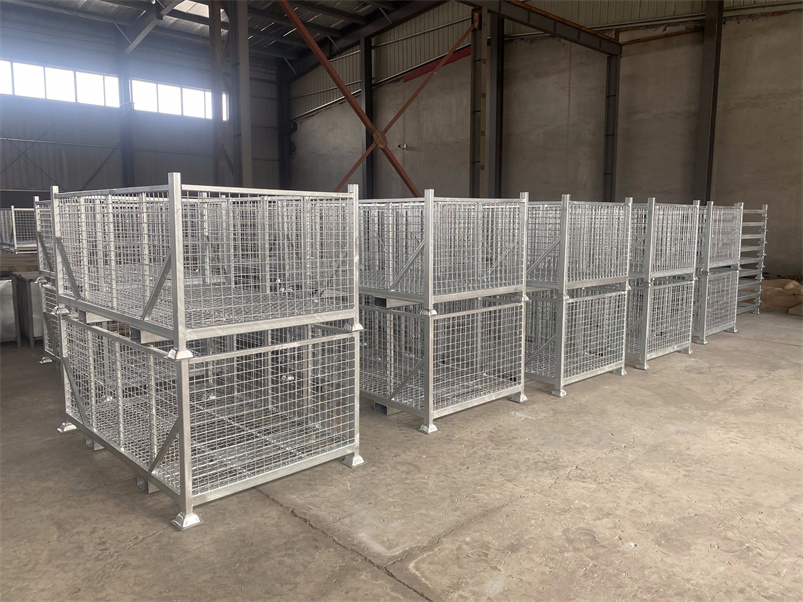Warehouse Storage Stacking Metal Steel Truck Tyre Stillages for Sale