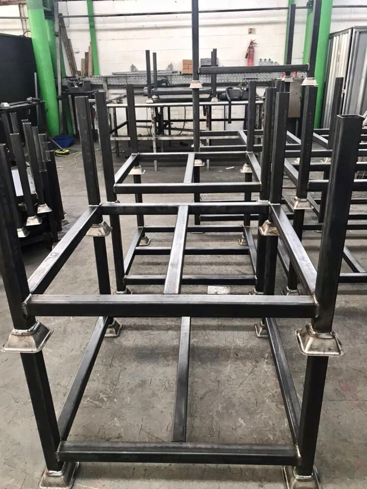 Warehouse High Quality Heavy Steel Plate Stacking Storage Stillage