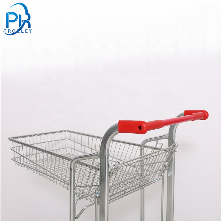 Metallic Heavy Duty Warehouse Order Shopping Picking Transport Trolley Discount